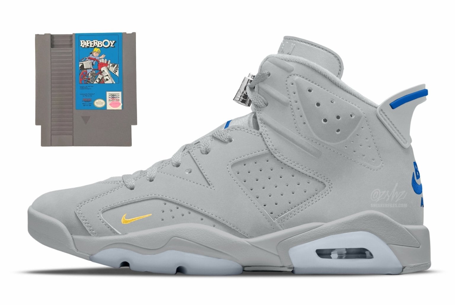 Nigel Sylvester Air Jordan 6 Grey