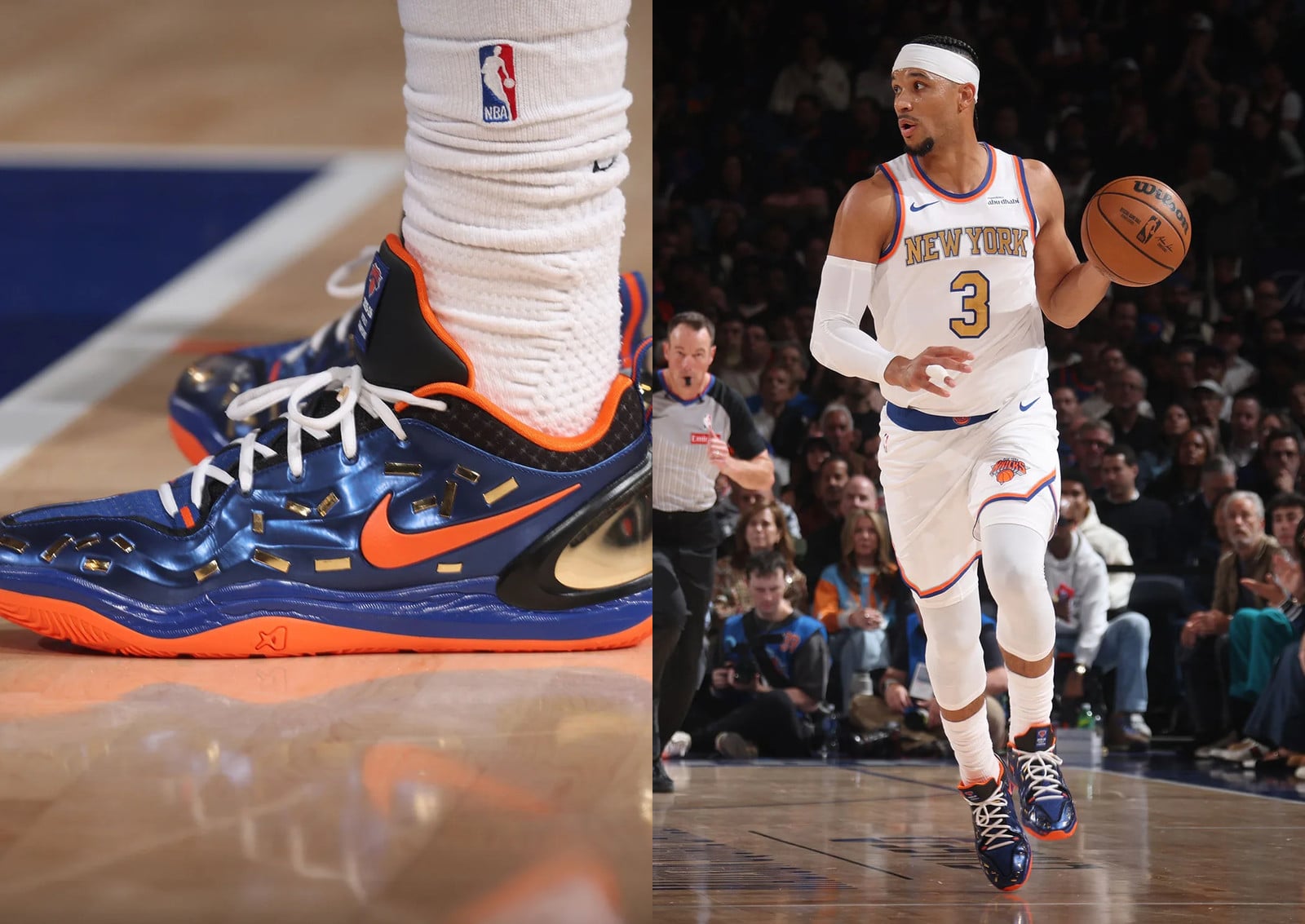 Josh Hart Debuts Nike A’Two “Confetti” PE for Ring Night