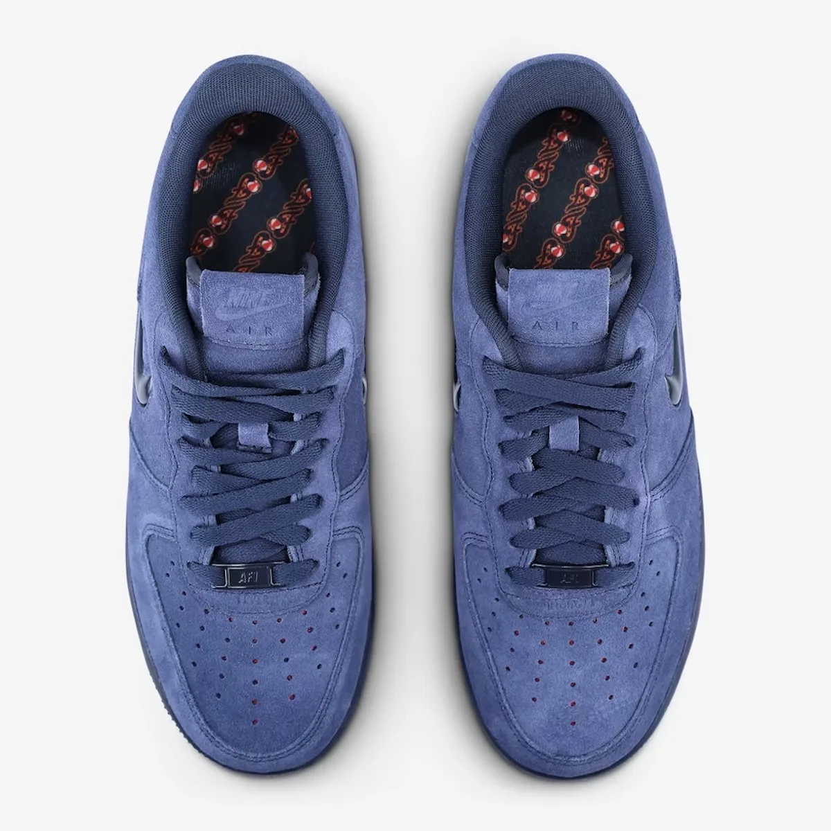 Top-down view of the Las Vegas Aces, It launched exclusively through the WNBA Store, Nike Air Force 1 Low