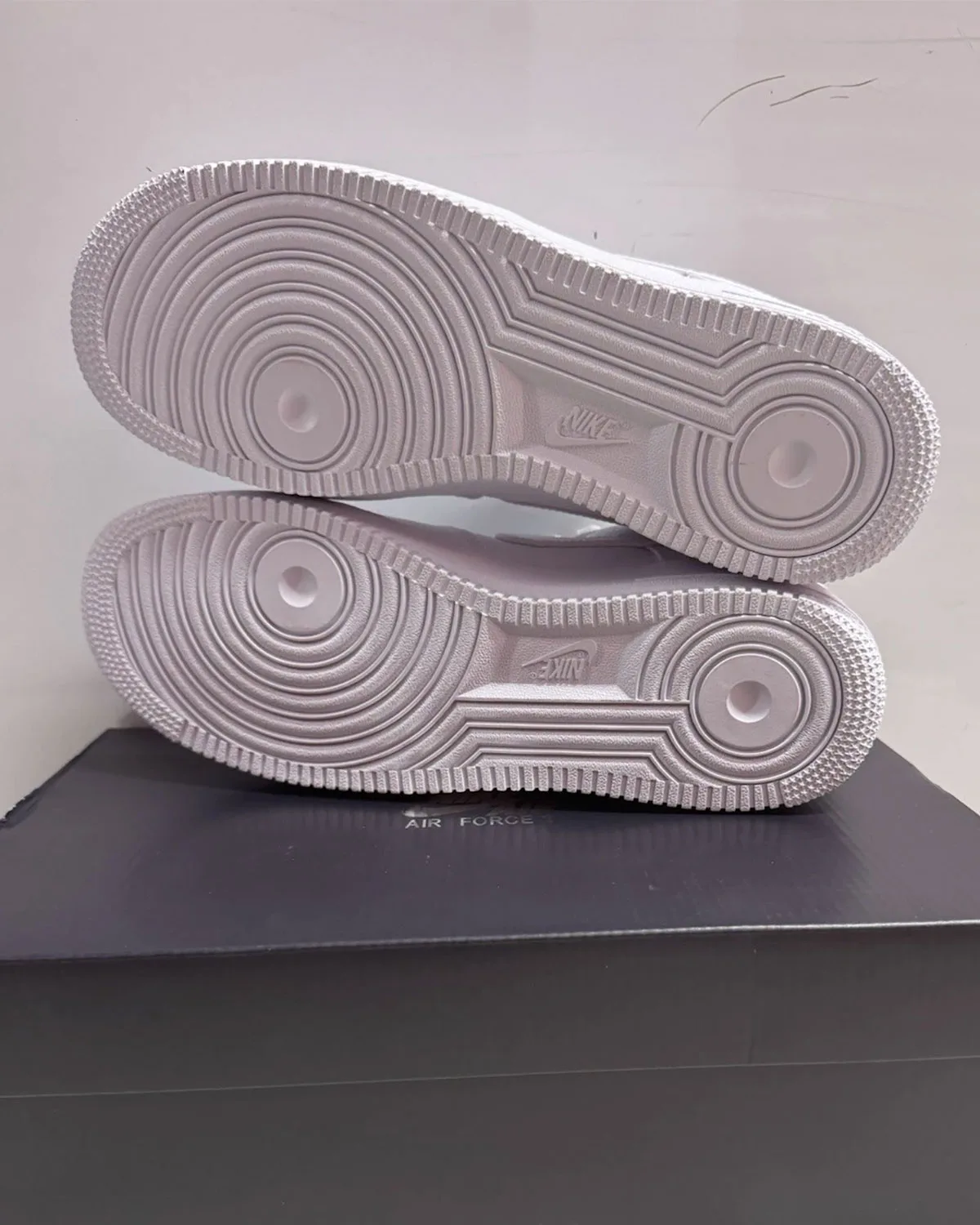 Outsole of the NYC Triple White