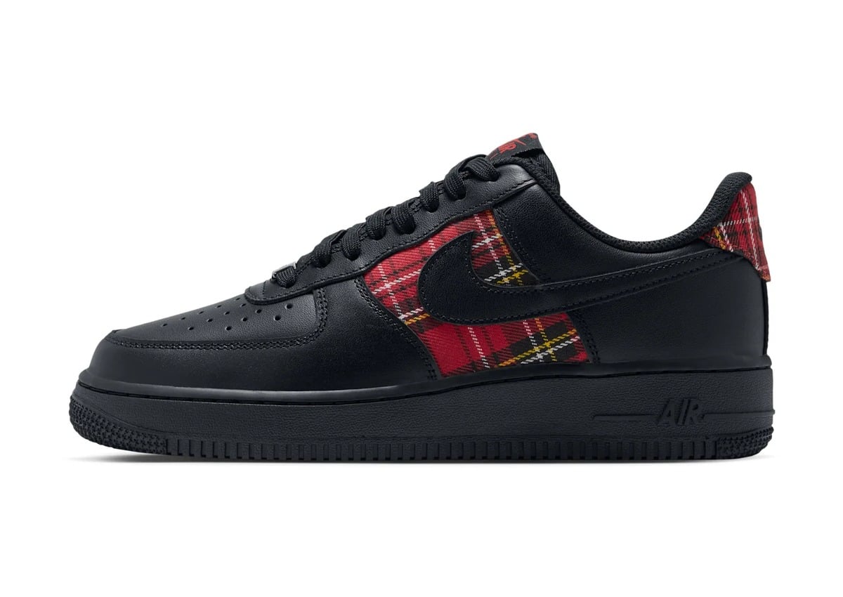 Nike Air Force 1 Low “Red Plaid” Surfaces in Official Images