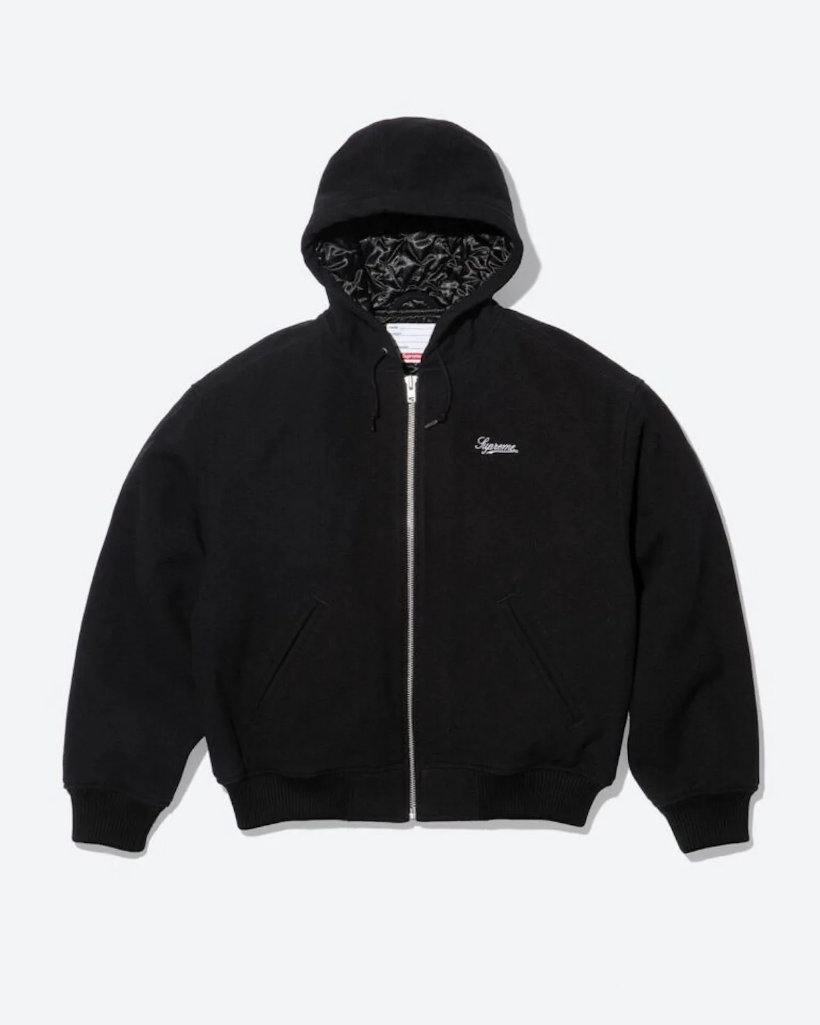 It launched through Supreme stores and online at Supreme on the Fall 2026 Collection