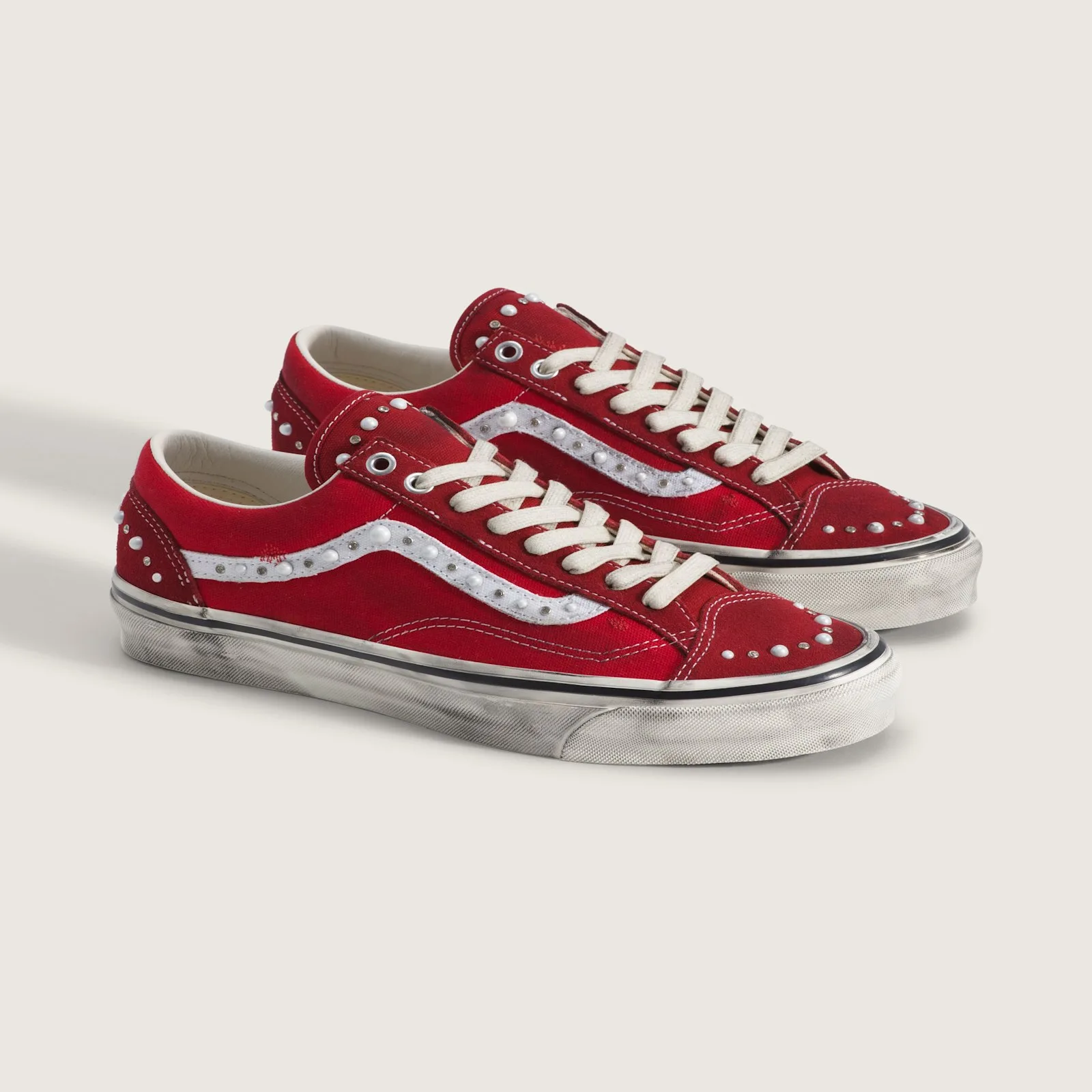 Vans Old Skool 36 Pearlized Racing Red price, Racing Red
