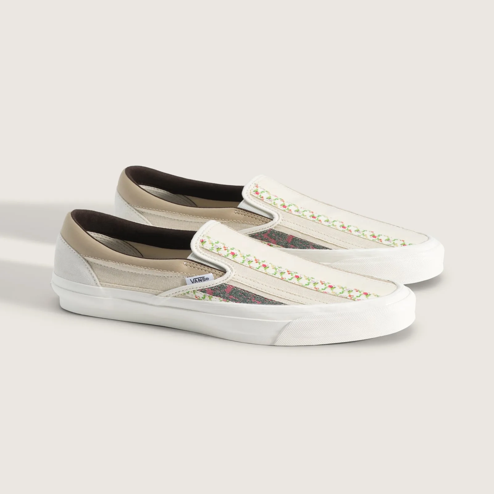 The pack released August 31, 2026 for $95 per pair on the Sunday’s Best, Vans Slip On Sunday's Best release date